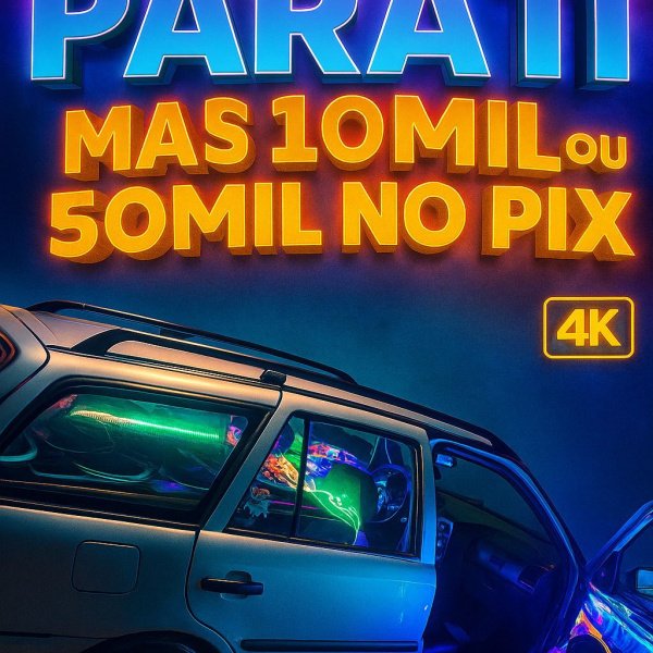 Parati ou R$ 50.000,00 no Pix 